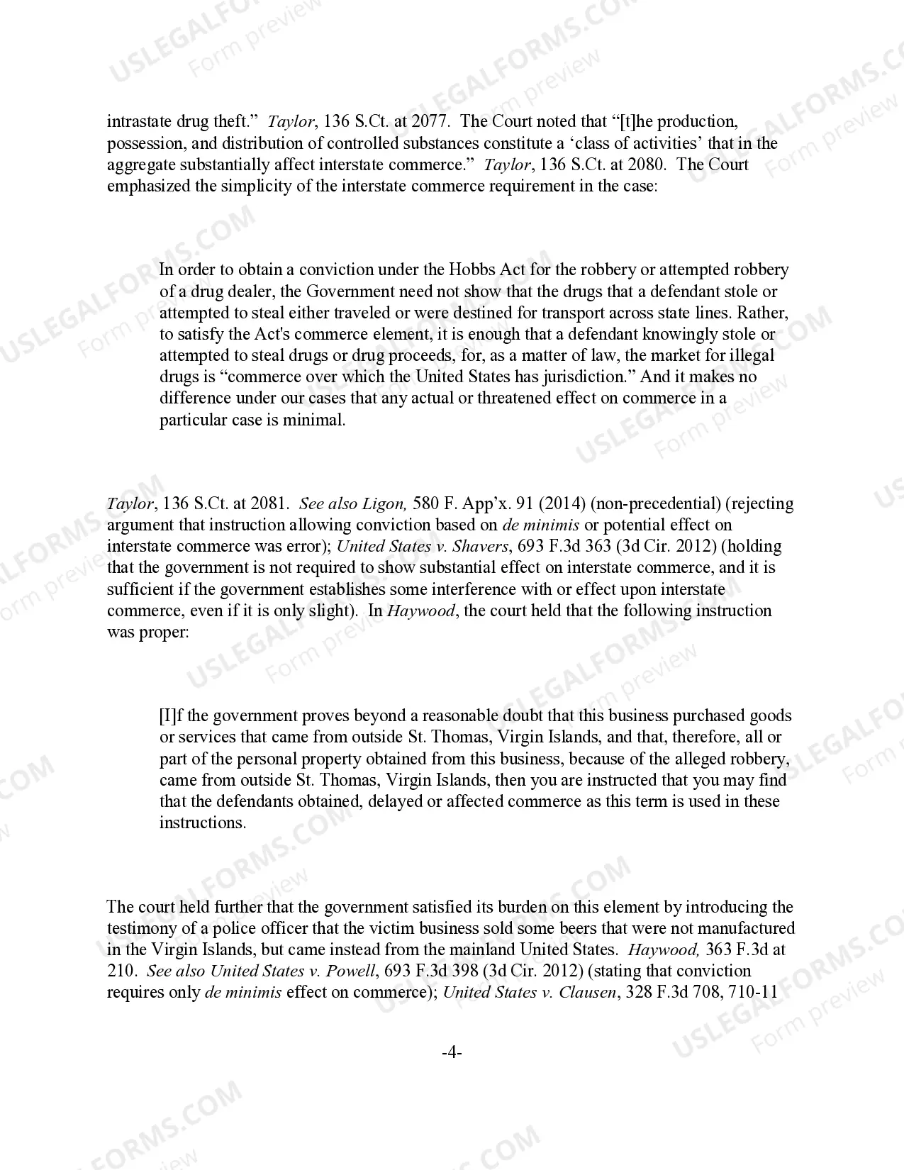 Preview Hobbs Act - Affecting Interstate Commerce (revised 2017)