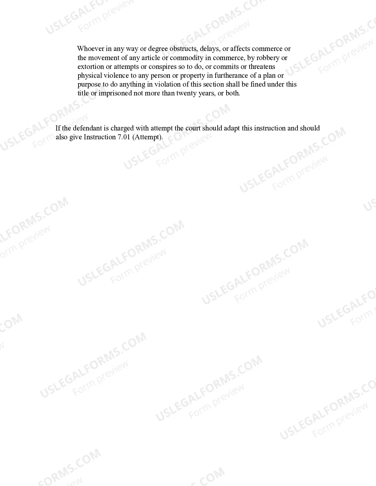 Preview Hobbs Act - Elements of the Offense (18 U.S.C. Sec. 1951) (revised 2014)