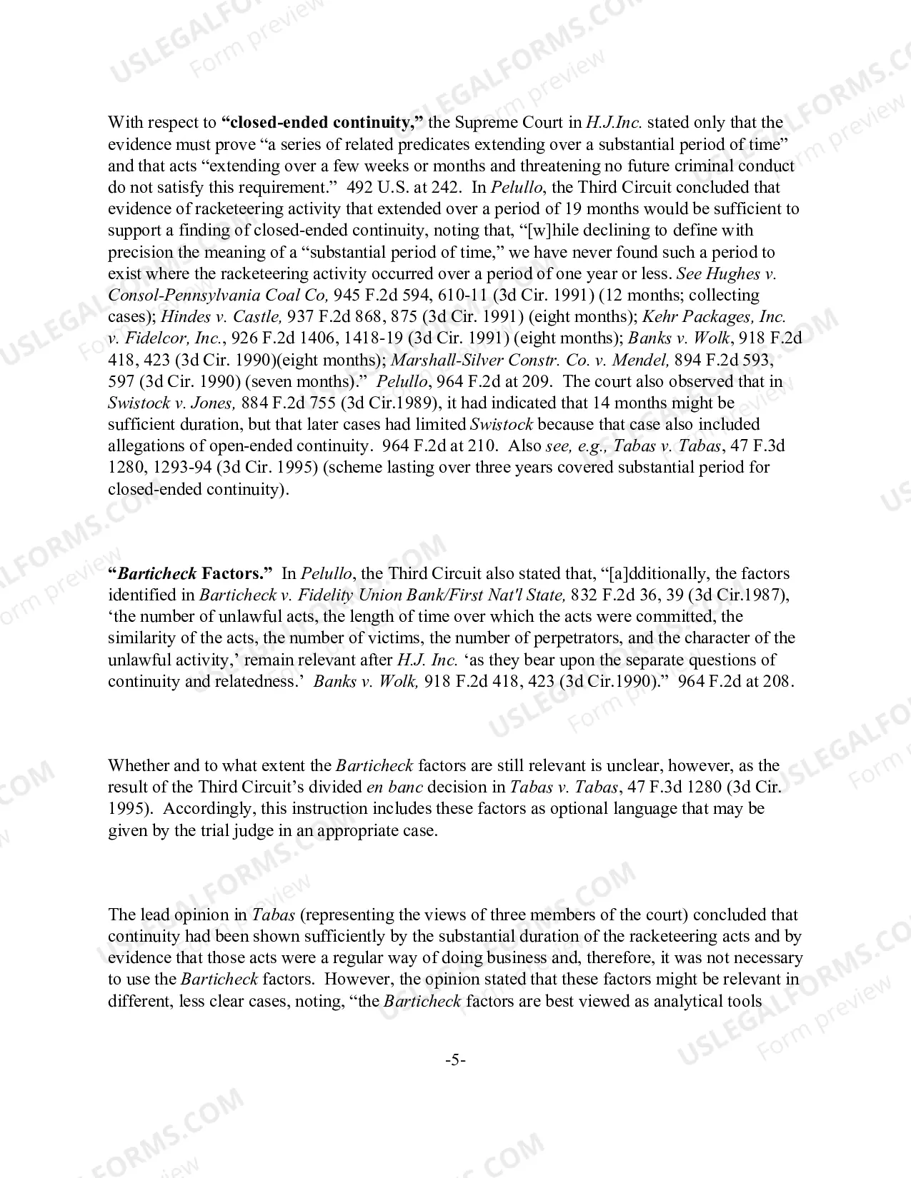 Preview RICO - "Pattern Of Racketeering Activity" Defined