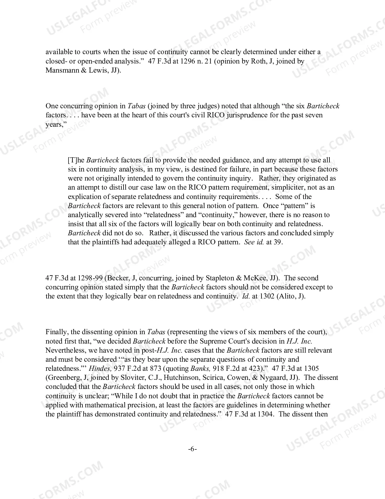 Preview RICO - "Pattern Of Racketeering Activity" Defined