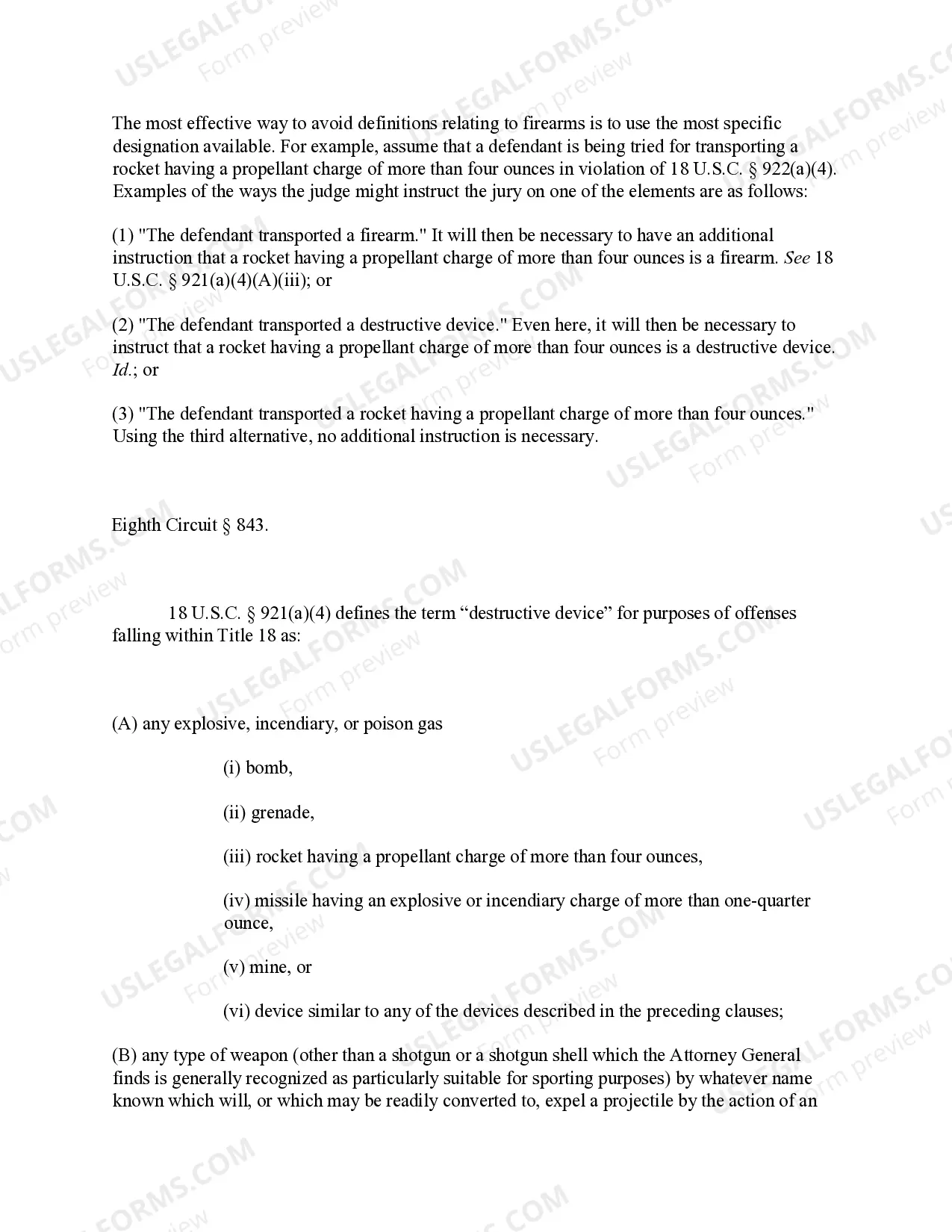 Preview Firearm Offenses - Firearm Defined