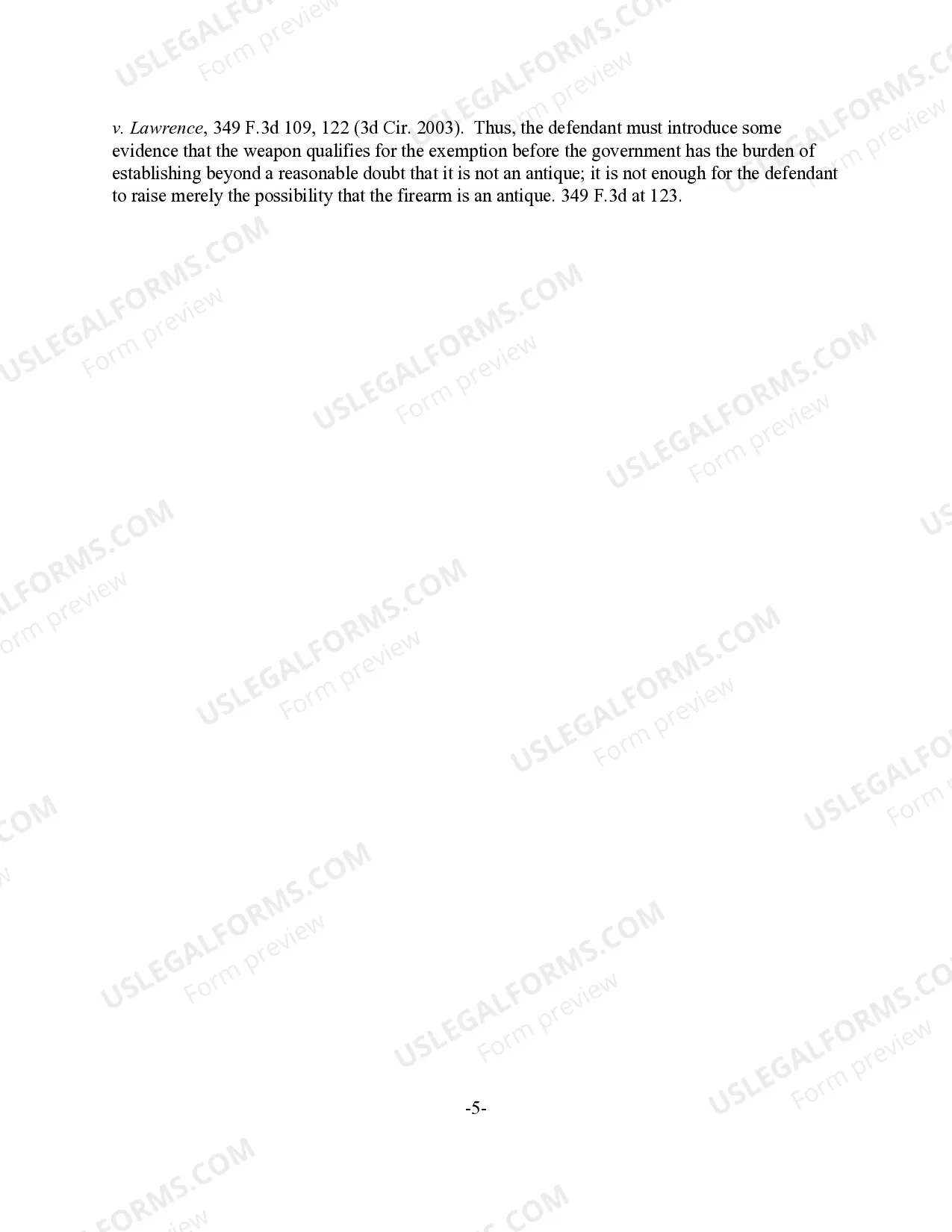 Preview Firearm Offenses - Firearm Defined