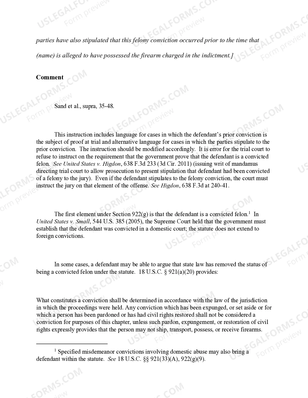 Preview Proof of Prior Conviction
