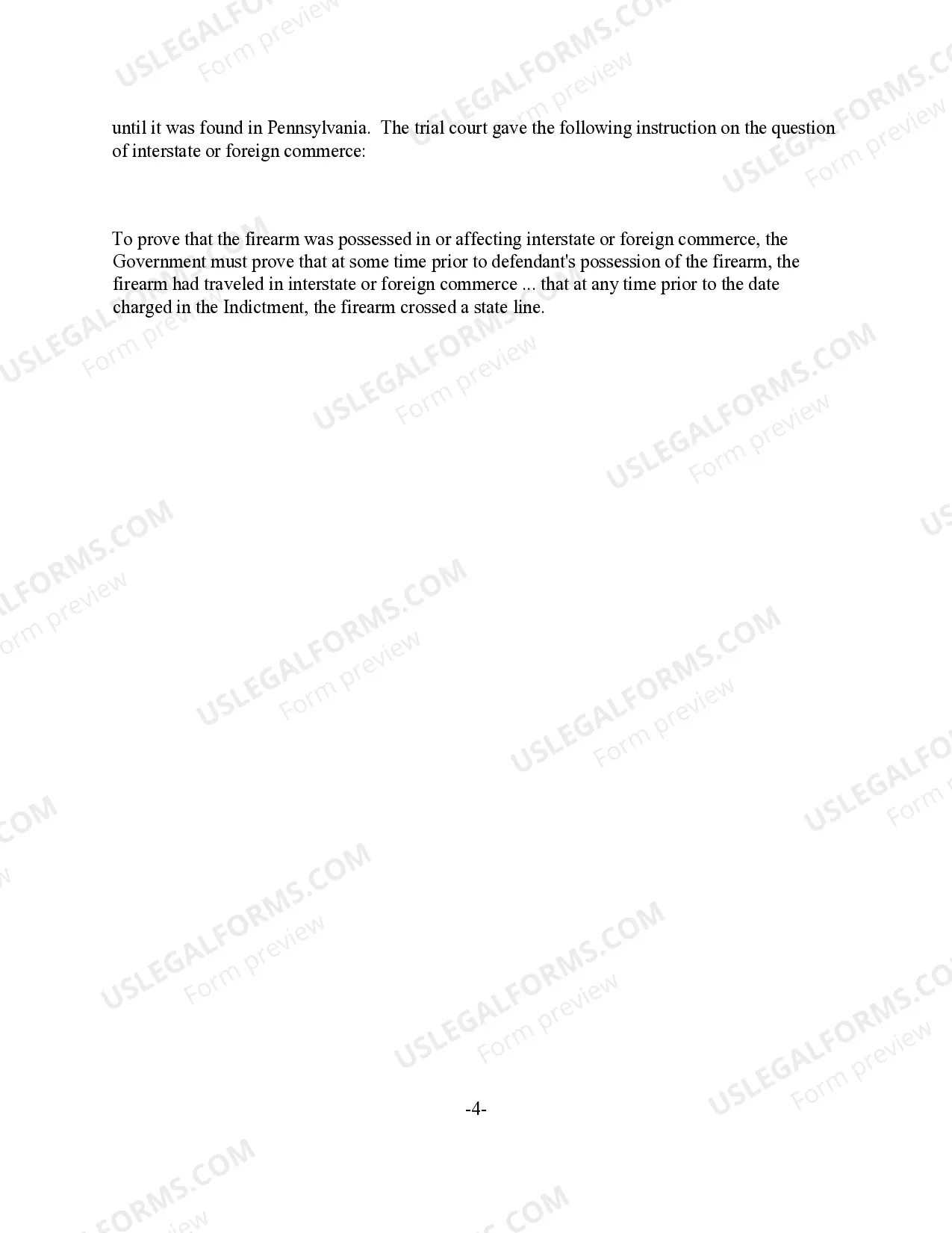 Preview Firearm Offenses - In or Affecting Interstate or Foreign Commerce