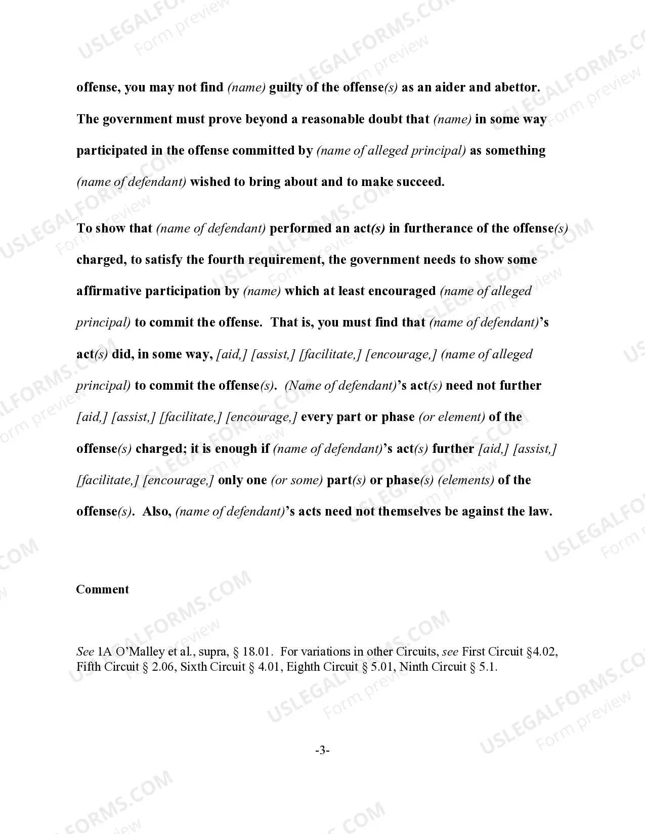 Preview Accomplice Liability; Aiding and Abetting
