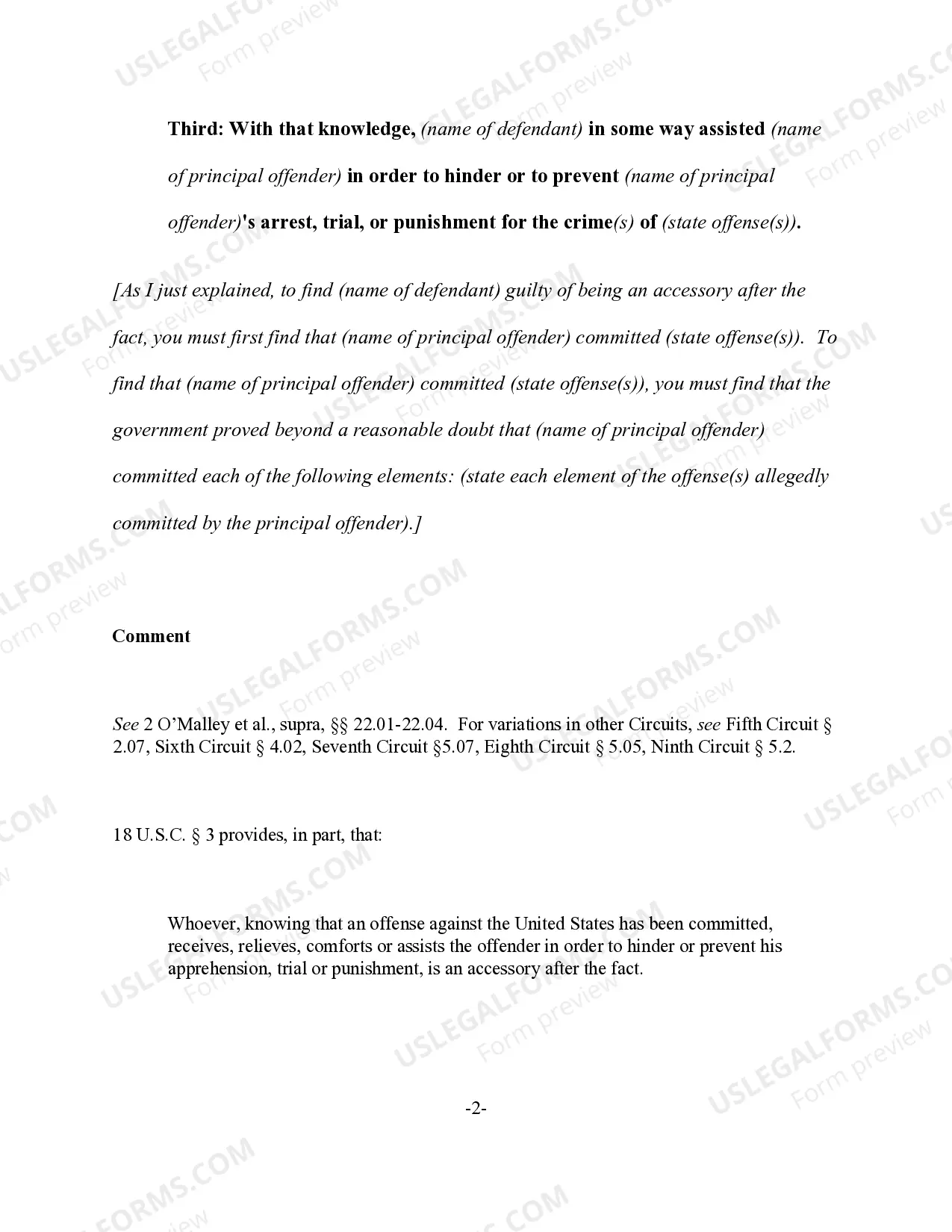 Preview Accessory After the Fact