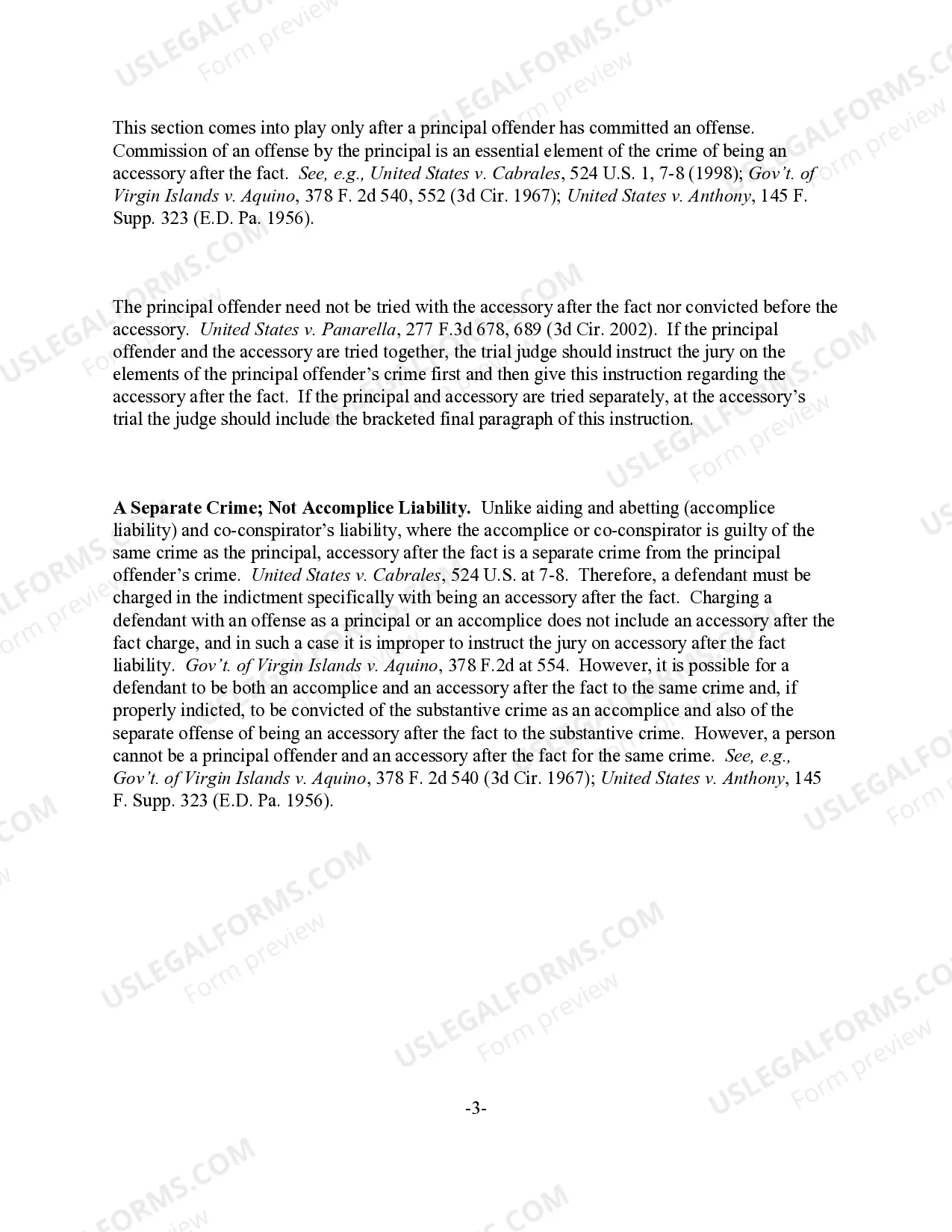 Preview Accessory After the Fact