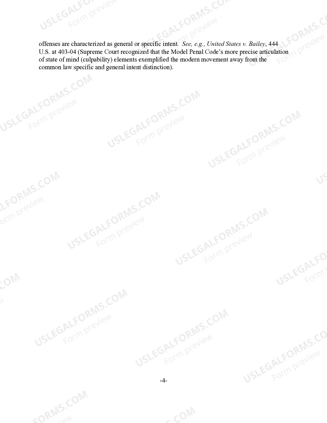 Preview Voluntary Intoxication (Drug Use)