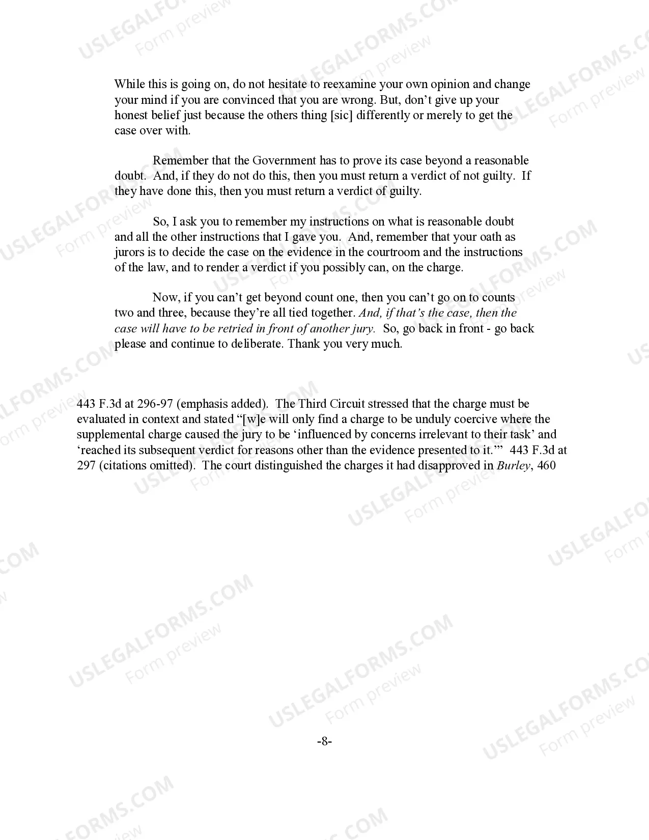 Preview Deadlocked Jury - Return for Deliberations (revised 2014)