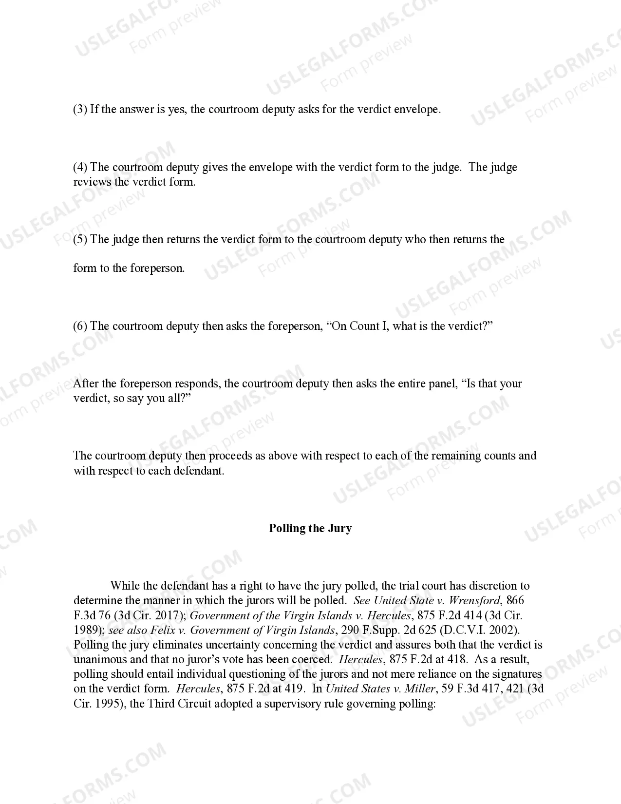 Preview Taking the Verdict (comment only) (revised 2017)