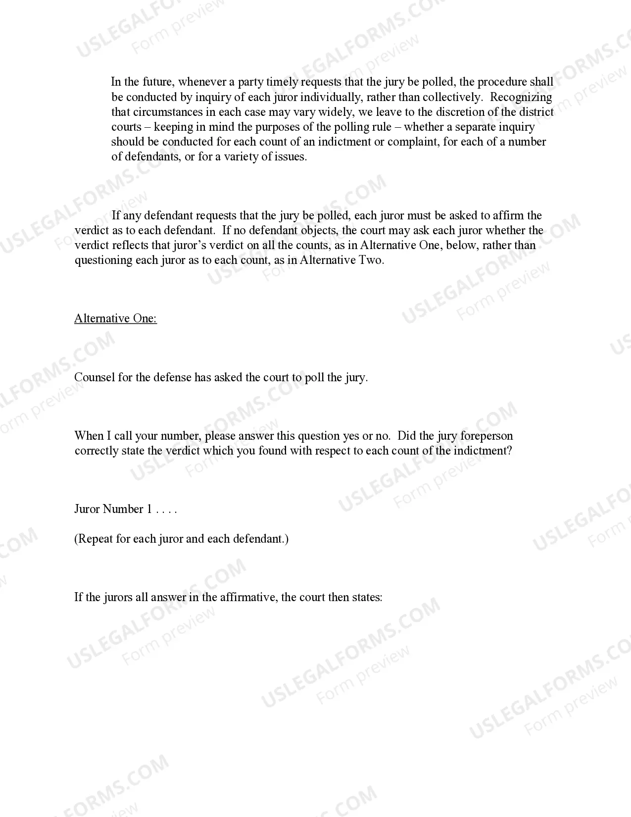 Preview Taking the Verdict (comment only) (revised 2017)