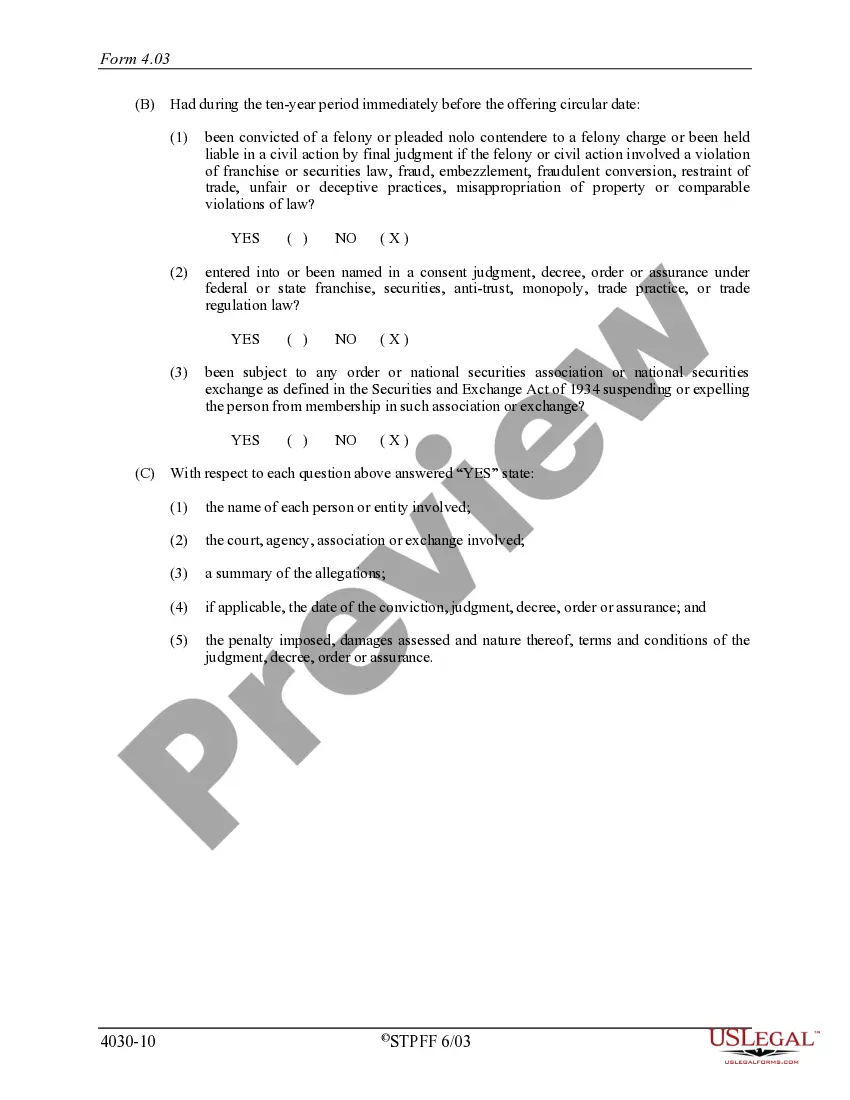 Get Illinois Franchise Registration Application Preview Illinois Franchise Registration Application