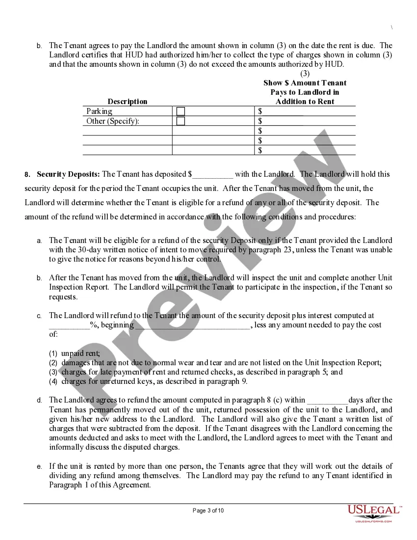 Get Model Lease for Subsidized Programs Preview Model Lease for Subsidized Programs