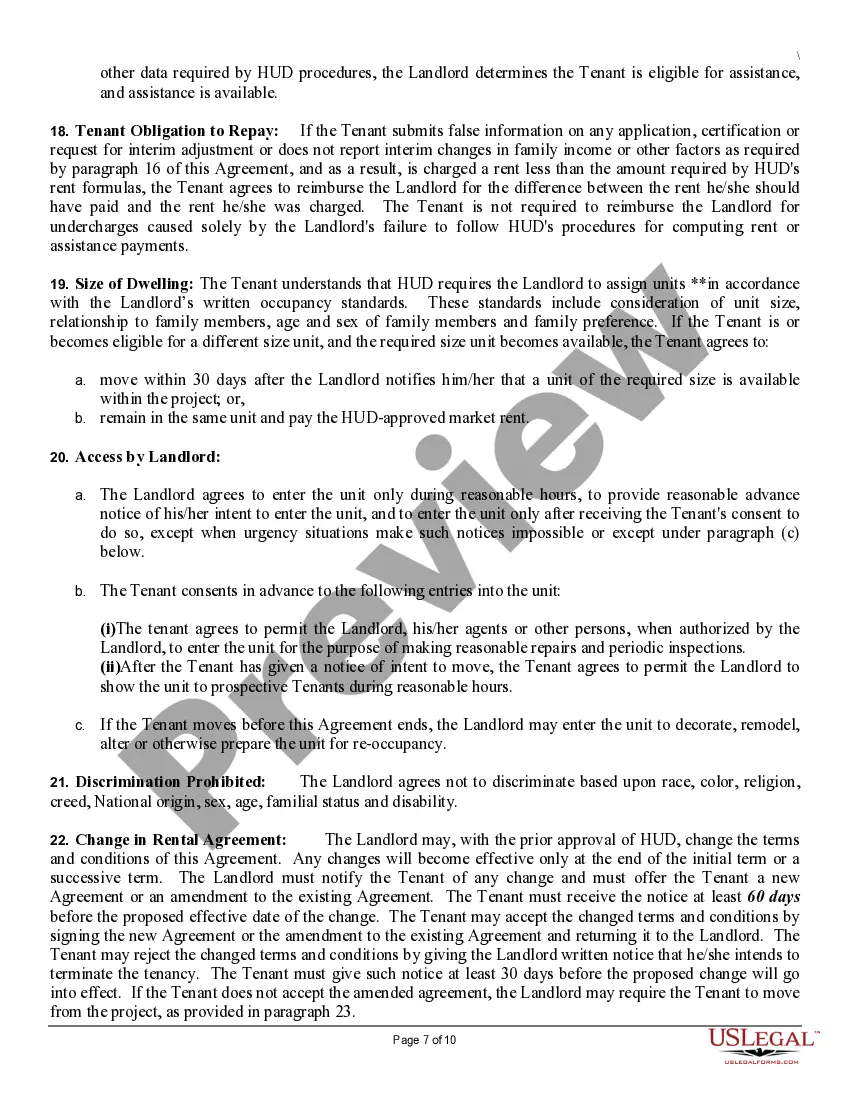 Get Model Lease for Subsidized Programs Preview Model Lease for Subsidized Programs