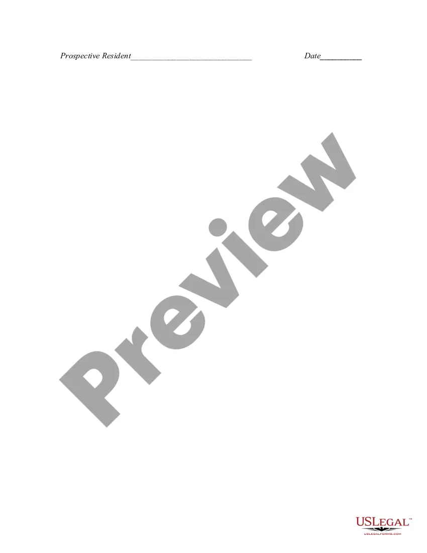 Preview Rental Standards for Tenant Selection