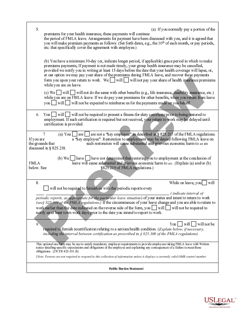 Get Employer FMLA Response - Form WH-381 Preview Employer FMLA Response - Form WH-381