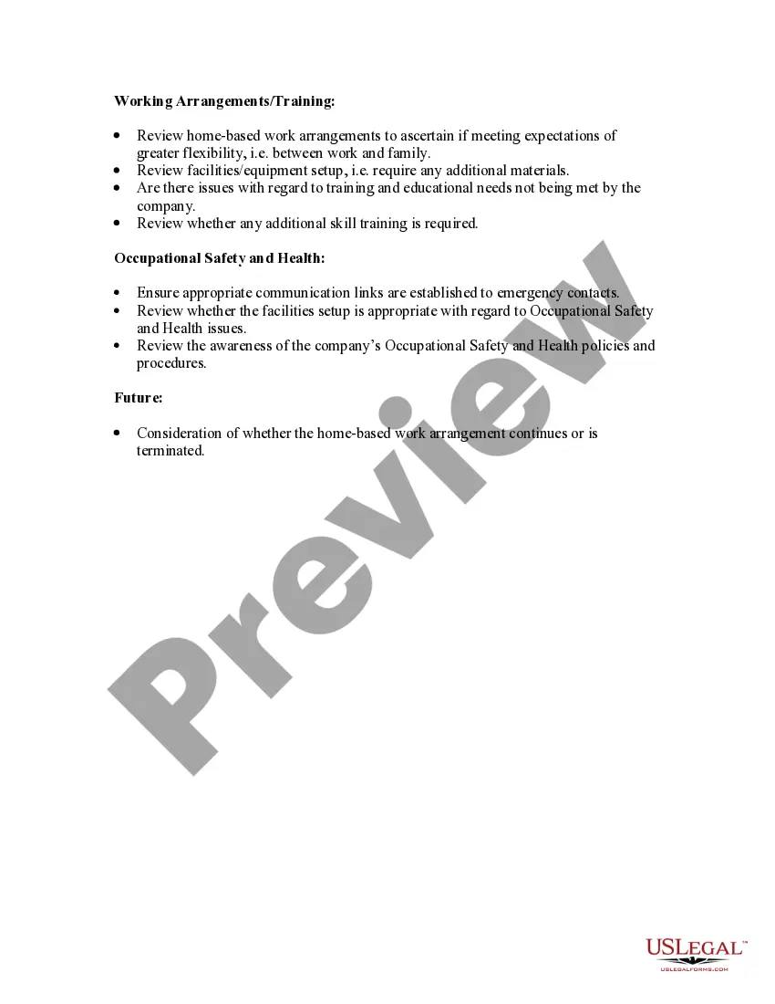 Get Home Based Worker Policy Preview Home Based Worker Policy