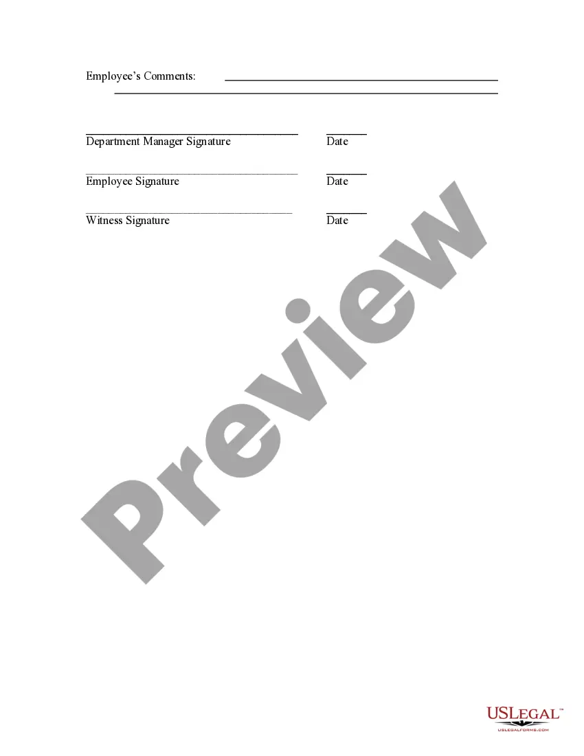 Get Disciplinary Action Form I Preview Disciplinary Action Form I