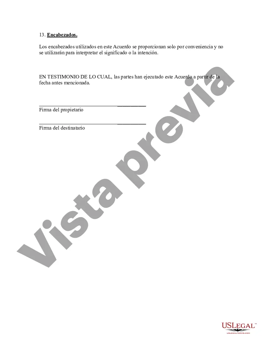 Preview Acuerdo de Confidencialidad para Entrevista