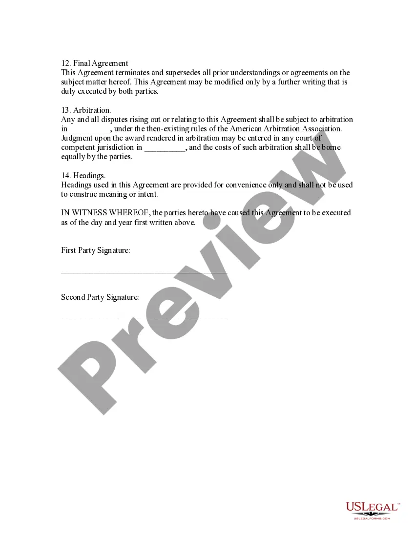 Get Reciprocal Nondisclosure Agreement Preview Reciprocal Nondisclosure Agreement