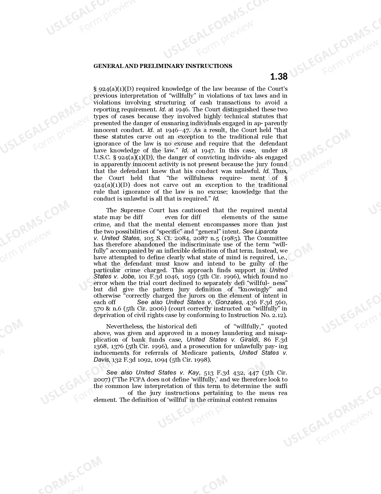 Preview "Willfully" - To Act