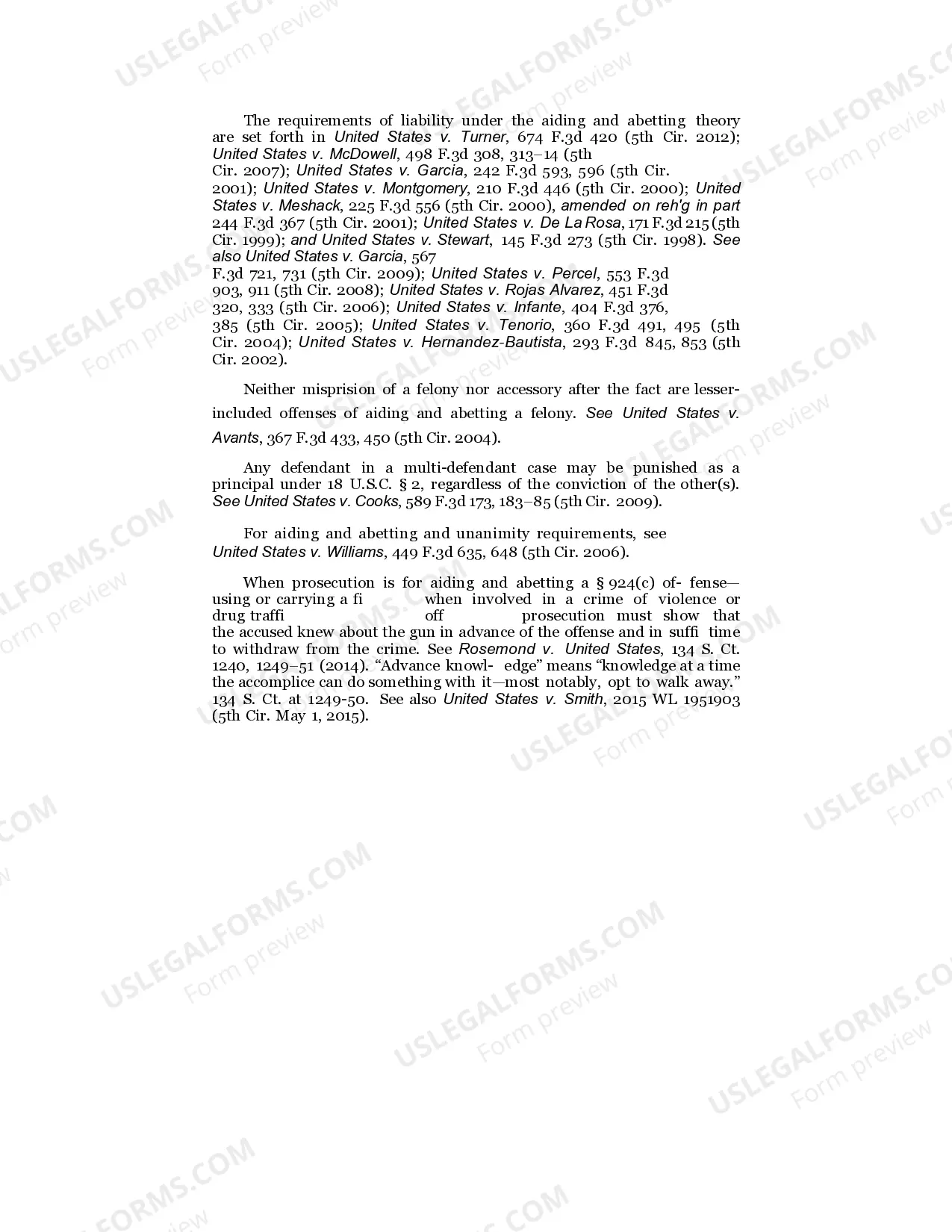 Preview Aiding and Abetting (Agency)