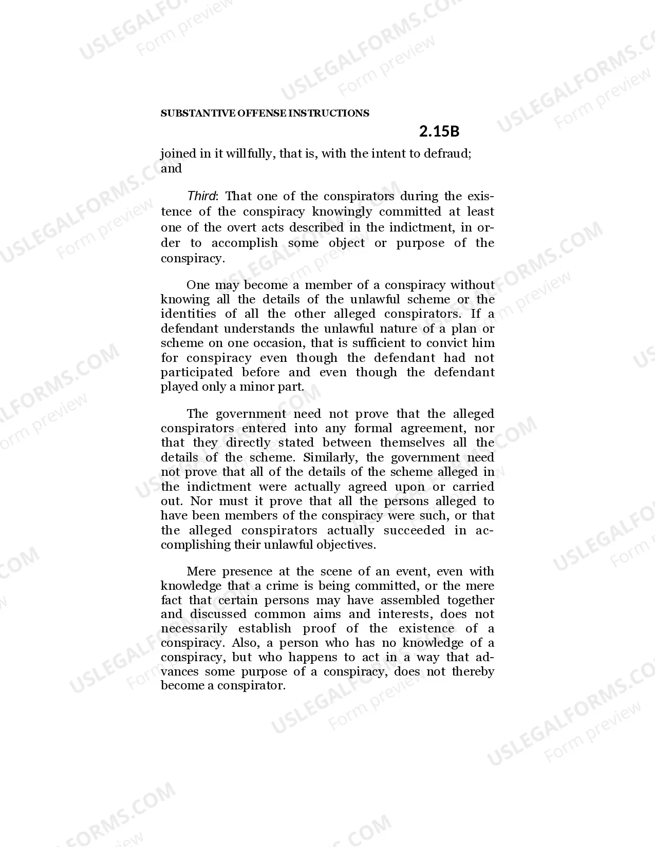 Preview Conspiracy to Defraud