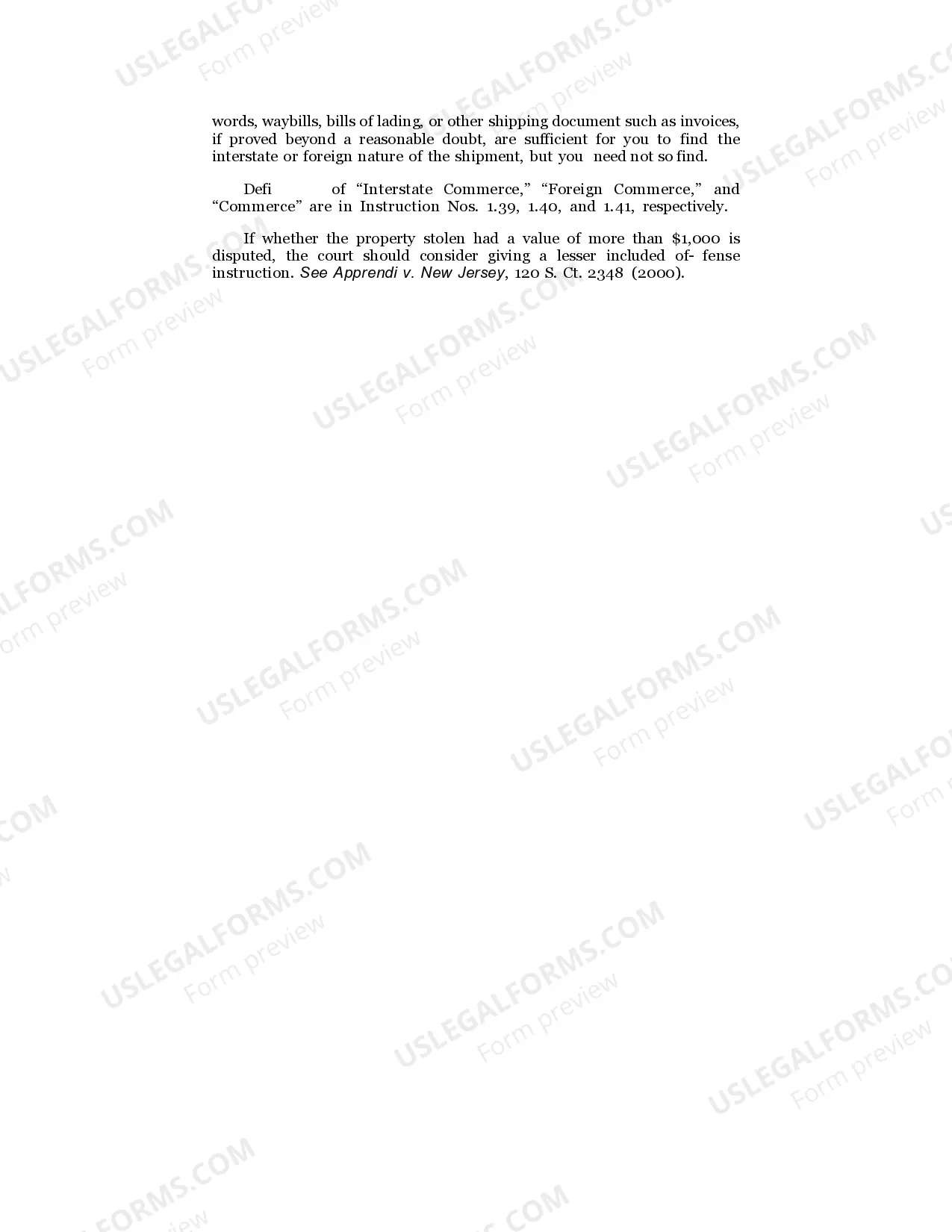 Preview Theft from Interstate Shipment