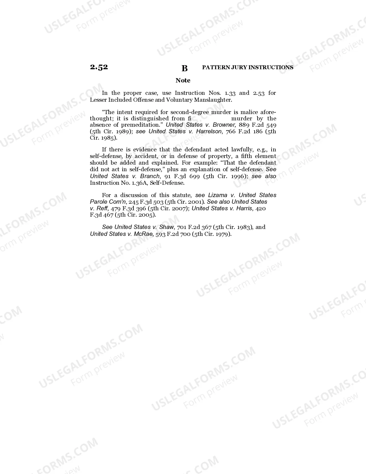 Preview Murder (Second Degree)