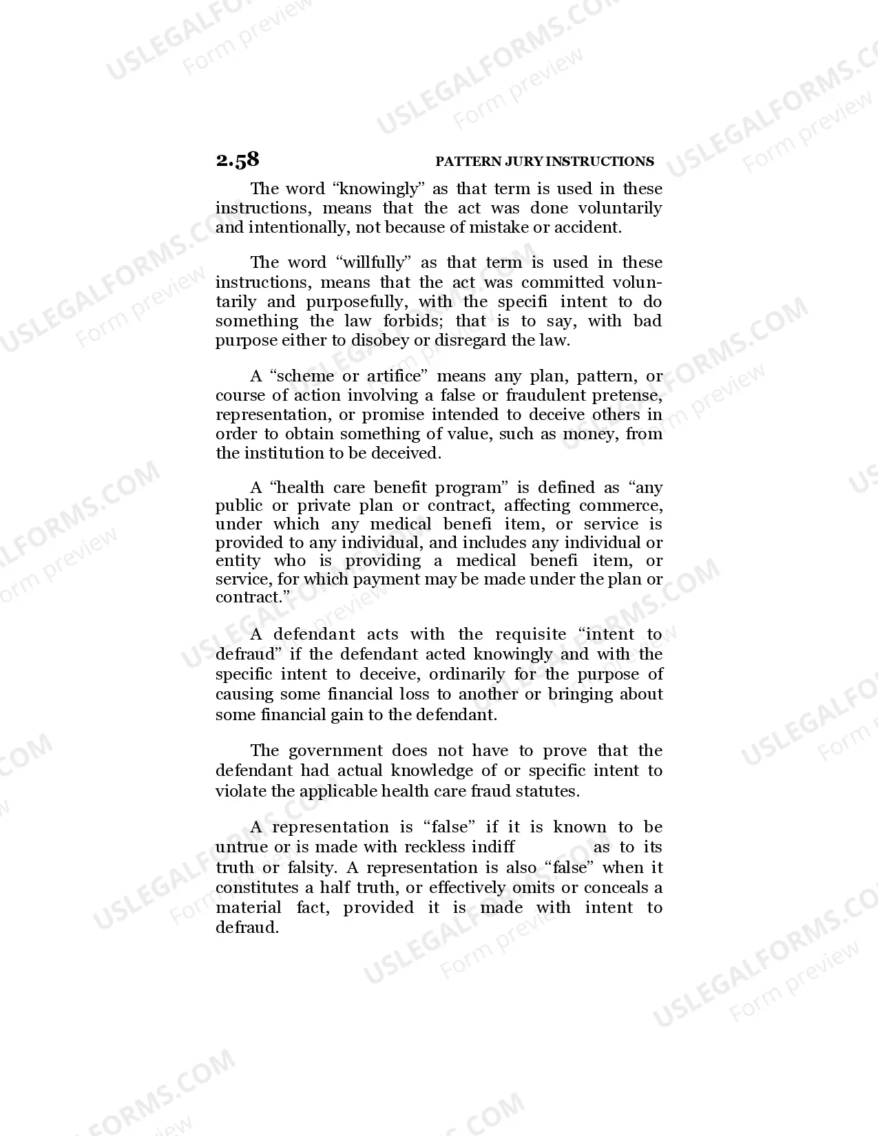 Preview Health Care Fraud