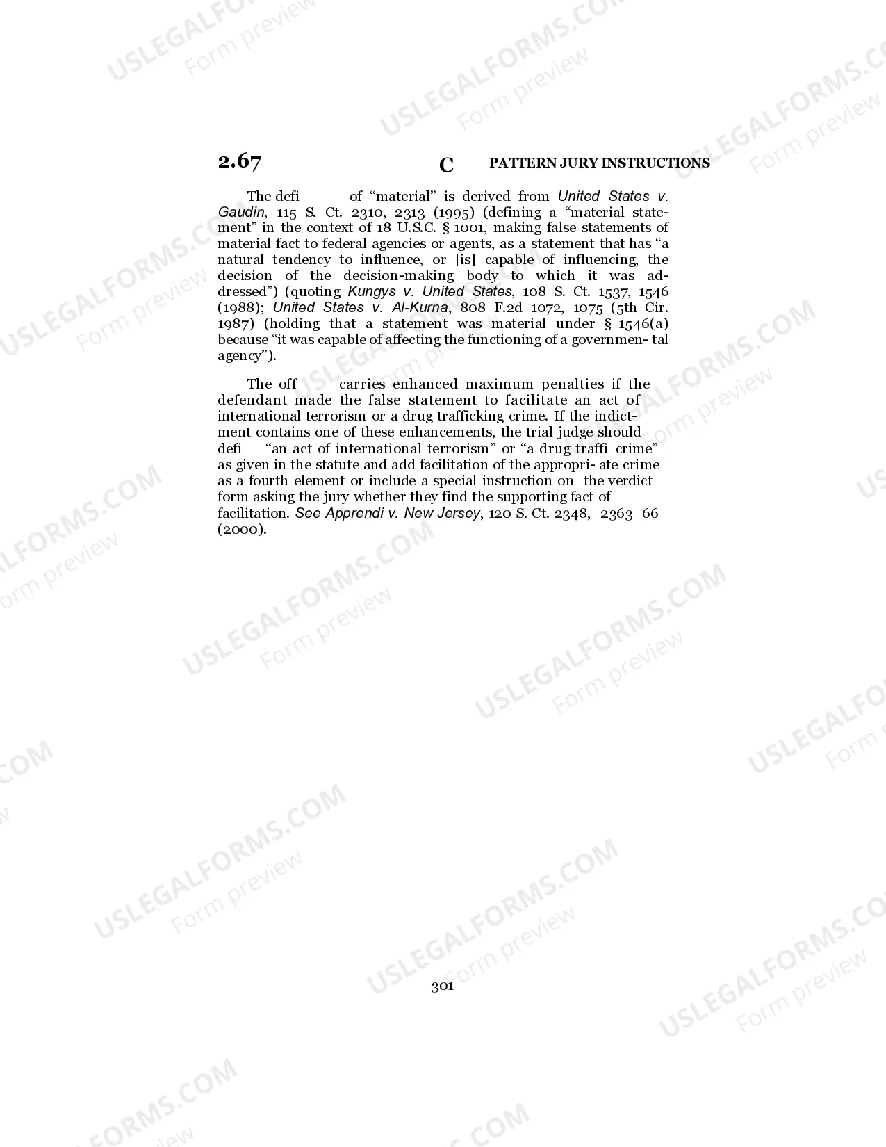 Preview False Statements in Connection with Immigration Documents