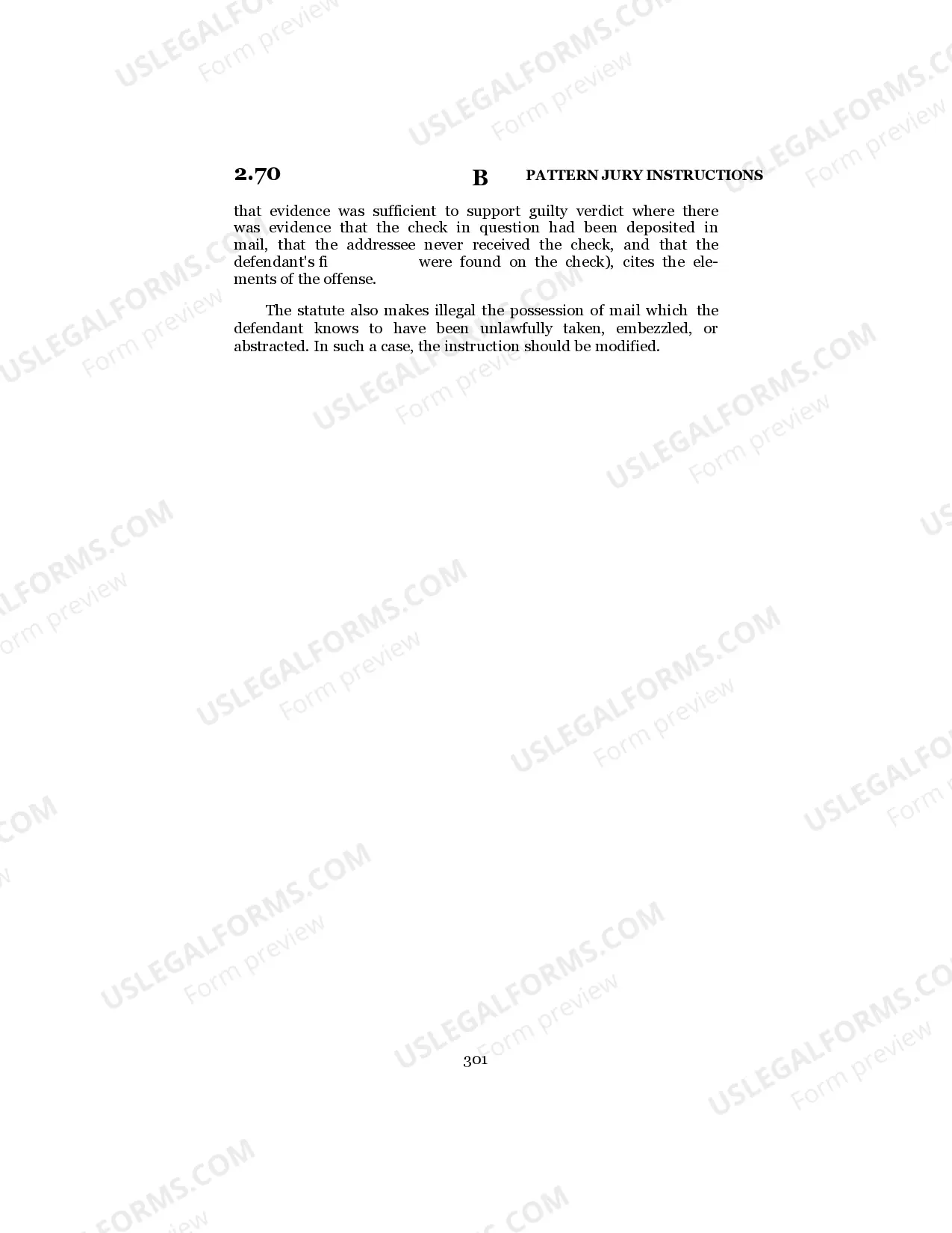 Preview Possession of Stolen Mail