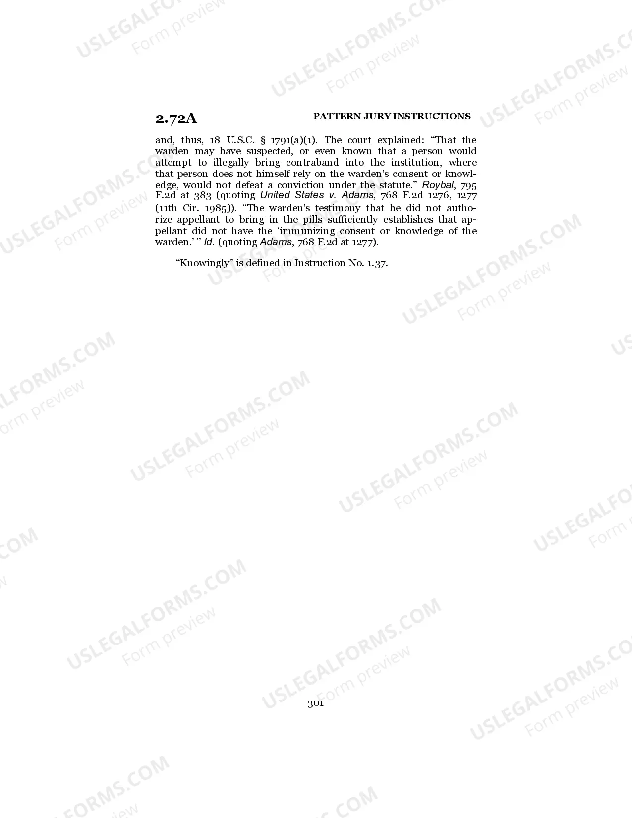 Preview Providing Contraband in Prison