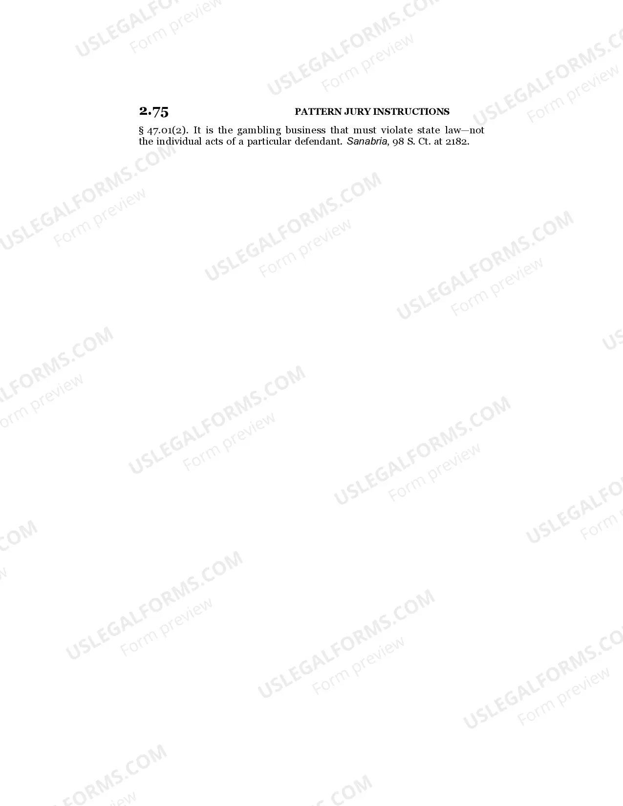 Preview Illegal Gambling