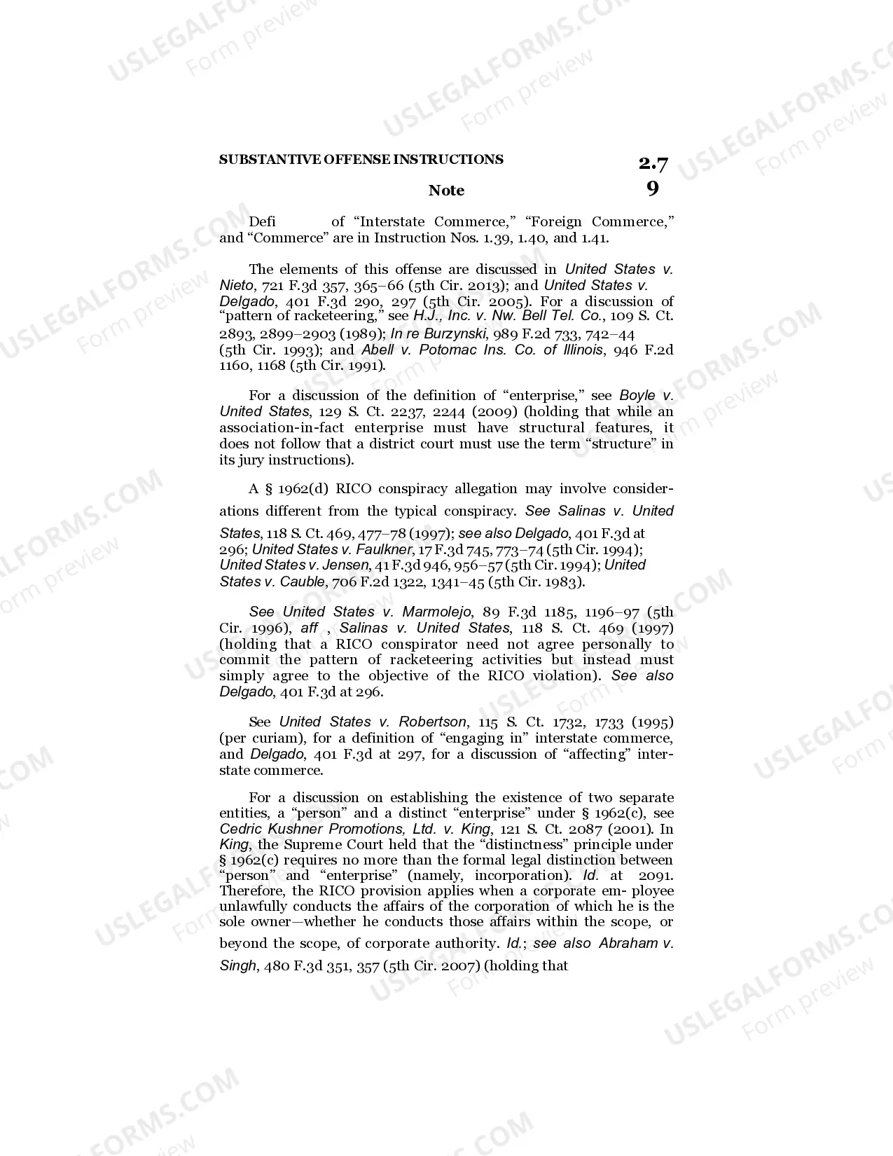 Preview Racketeer Influenced Corrupt Organizations