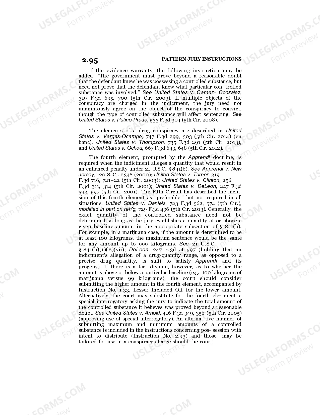 Preview Controlled Substances - Conspiracy