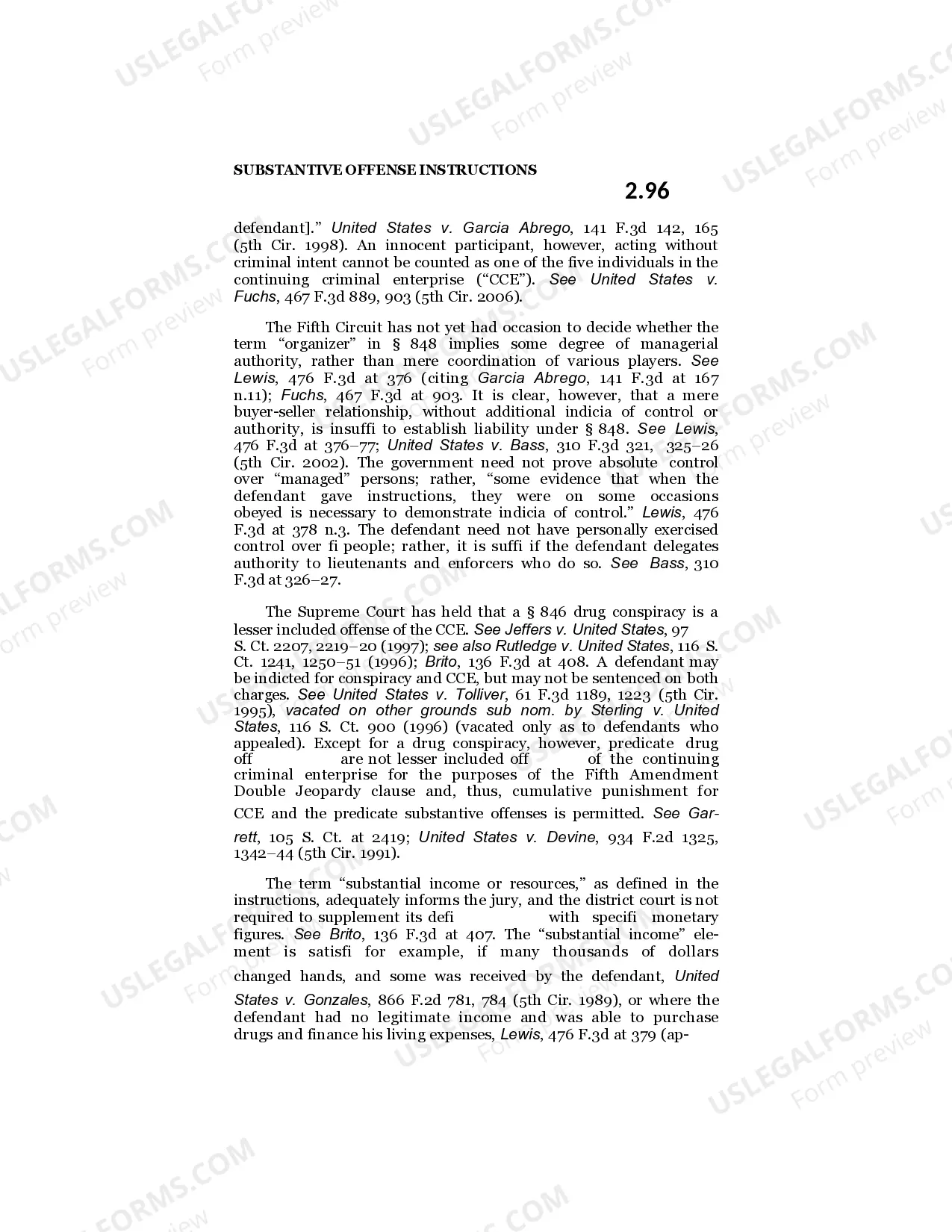 Preview Continuing Criminal Enterprise