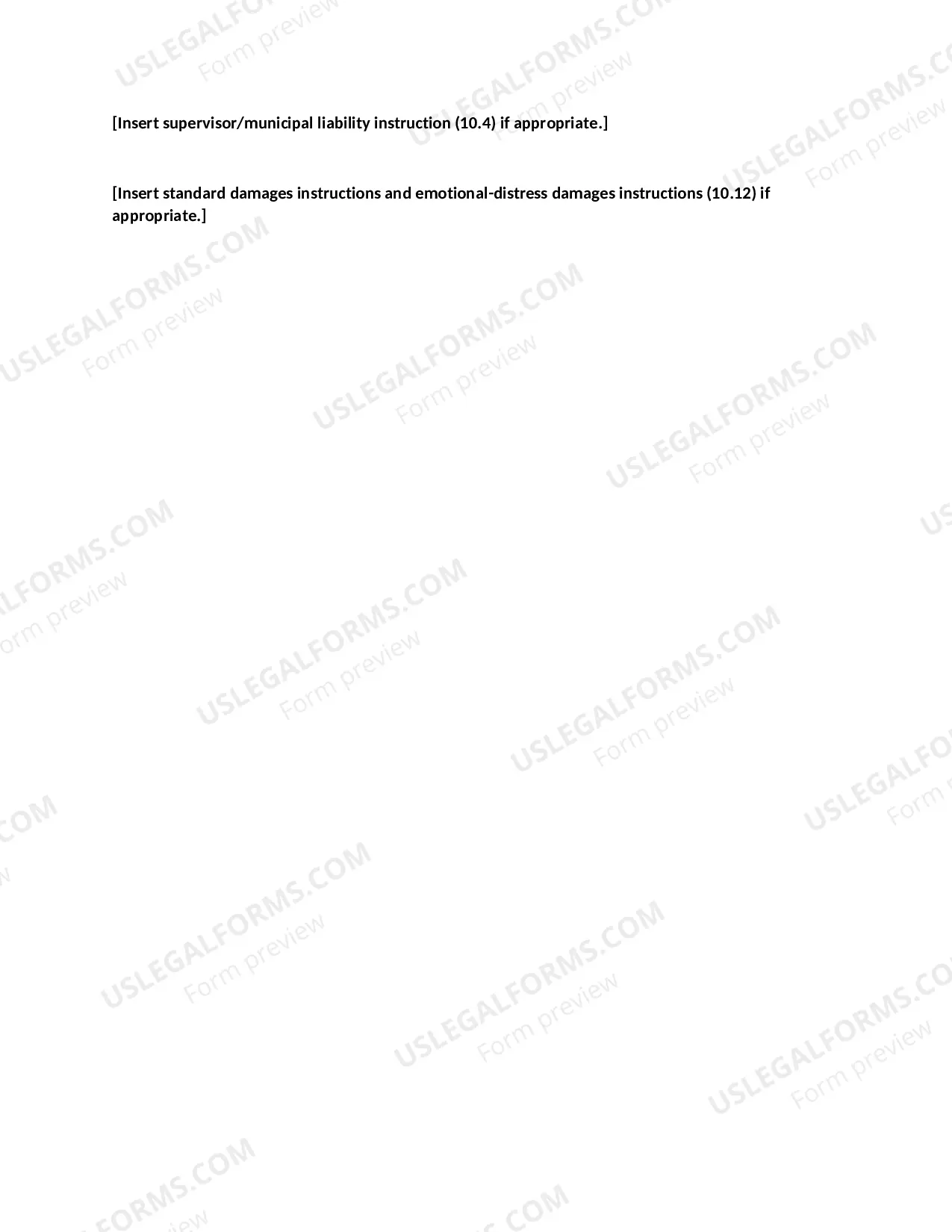 Preview Issues-Claim for Damages Based Upon Conversion of Personal Property