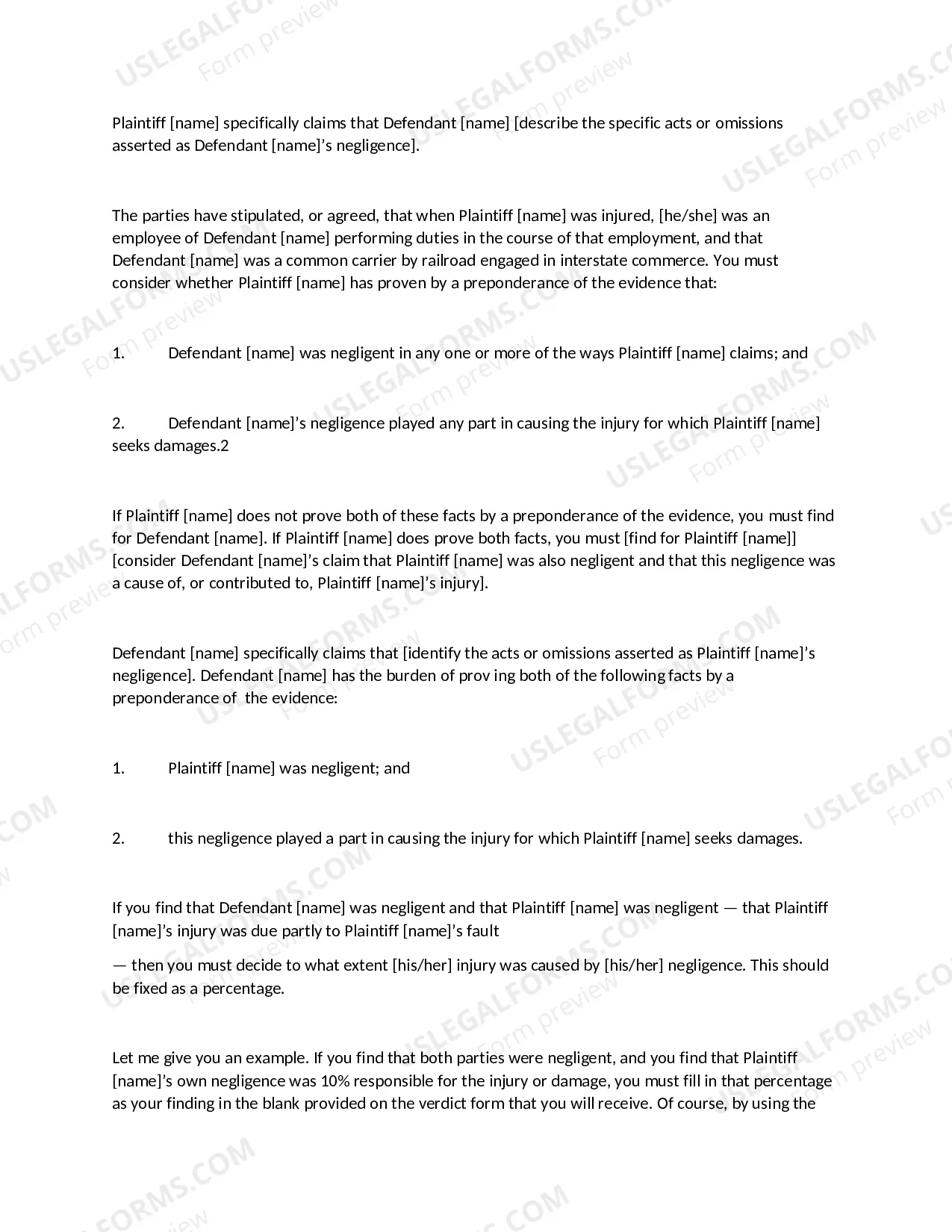 Preview Issues-Claim for Damages Based Upon Defamation-Private Figure