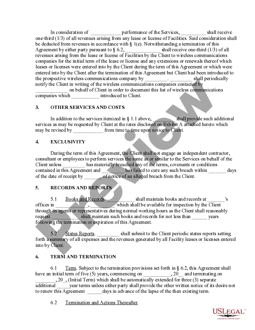 Get Consulting and Marketing Agreement - Wireless Communications Preview Consulting and Marketing Agreement - Wireless Communications