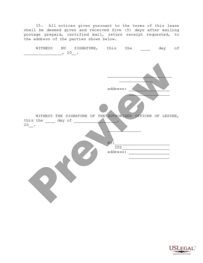Get Five-Year Building Lease Agreement Preview Five-Year Building Lease Agreement