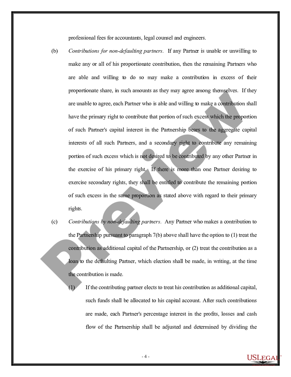 page 3 General Partnership Agreement - version 1 preview