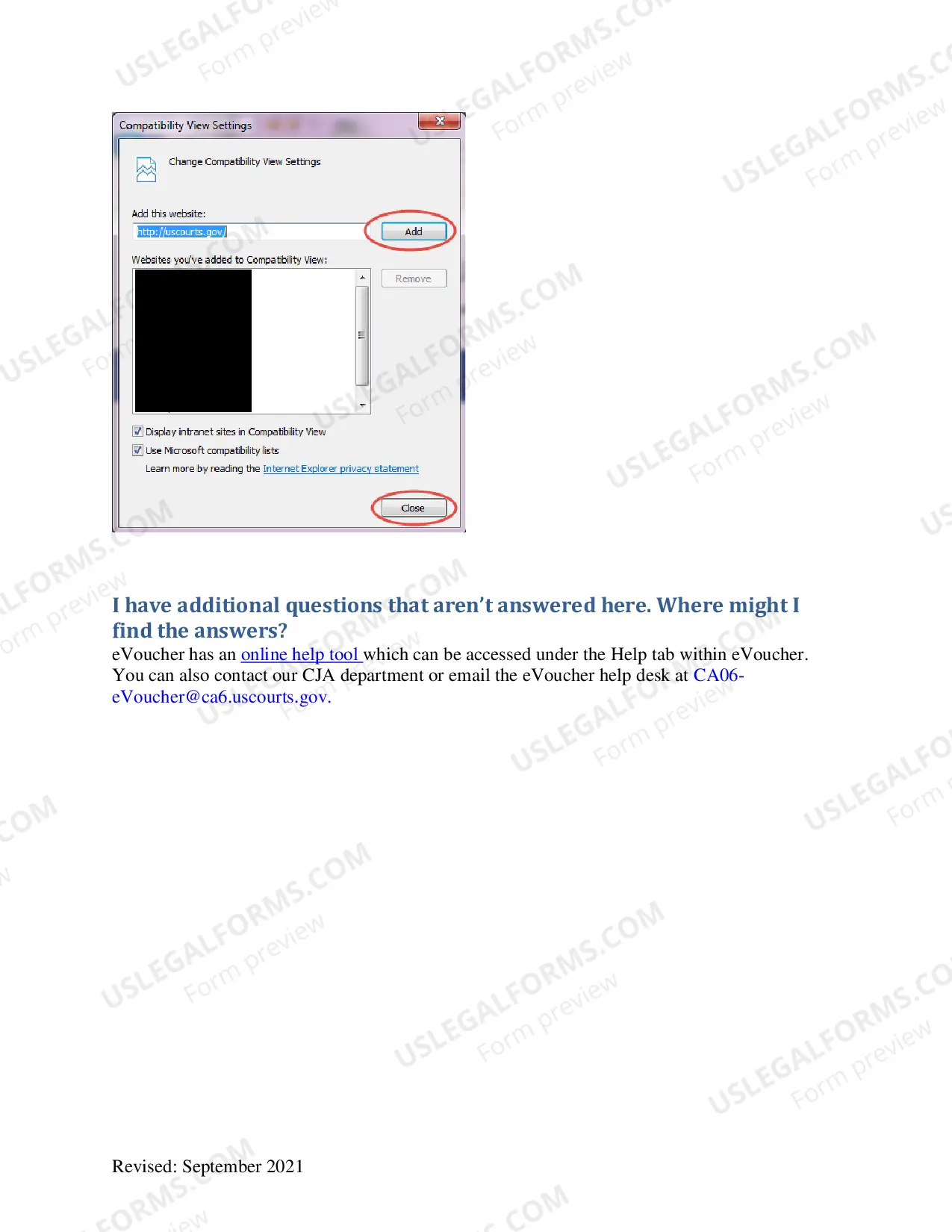 Preview eVoucher FAQs/Troubleshooting