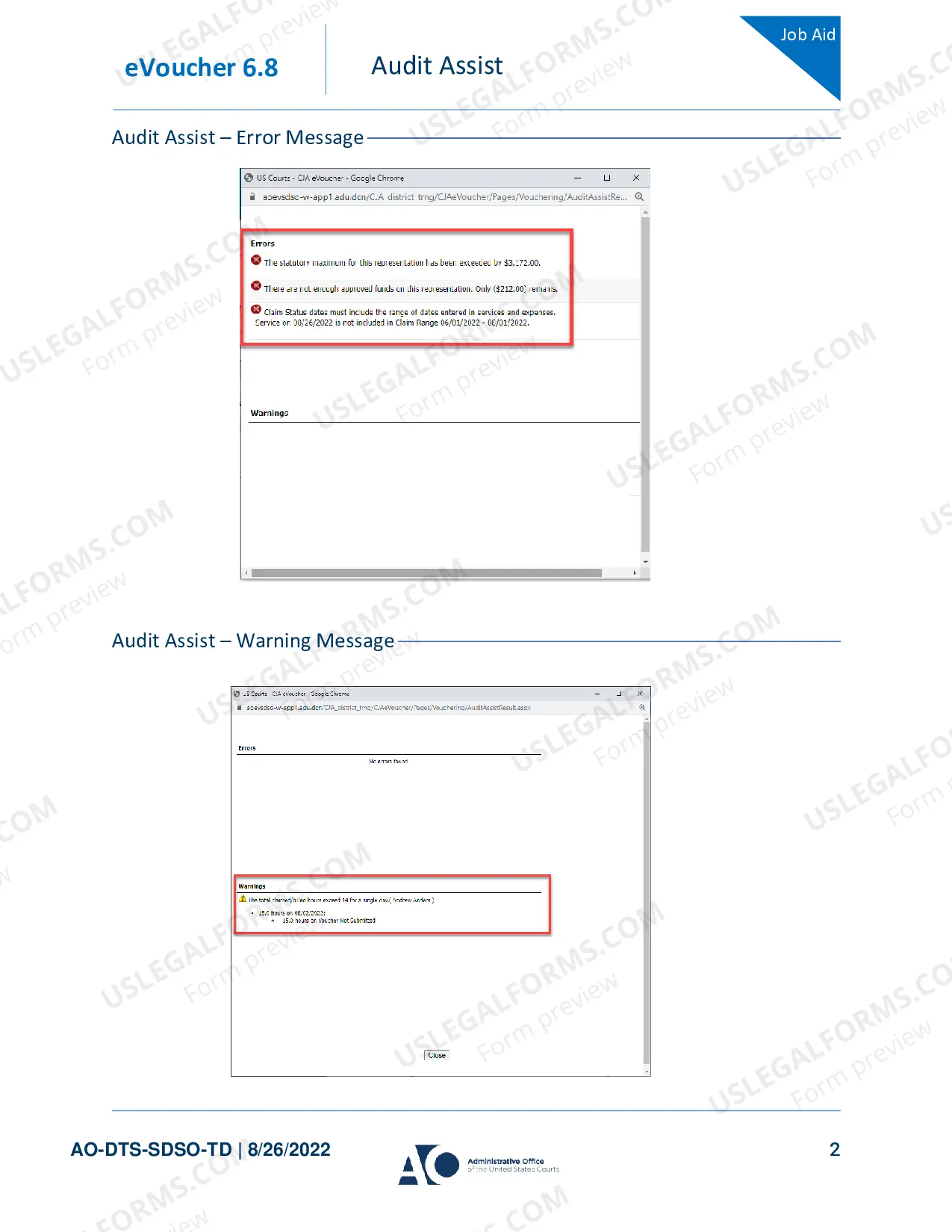 Preview Audit Assist