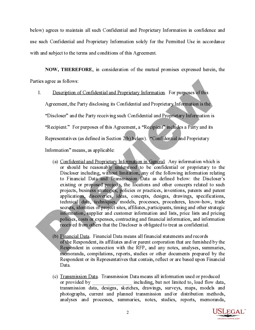 Preview Mutual Non-Disclosure Agreement with Public Authority