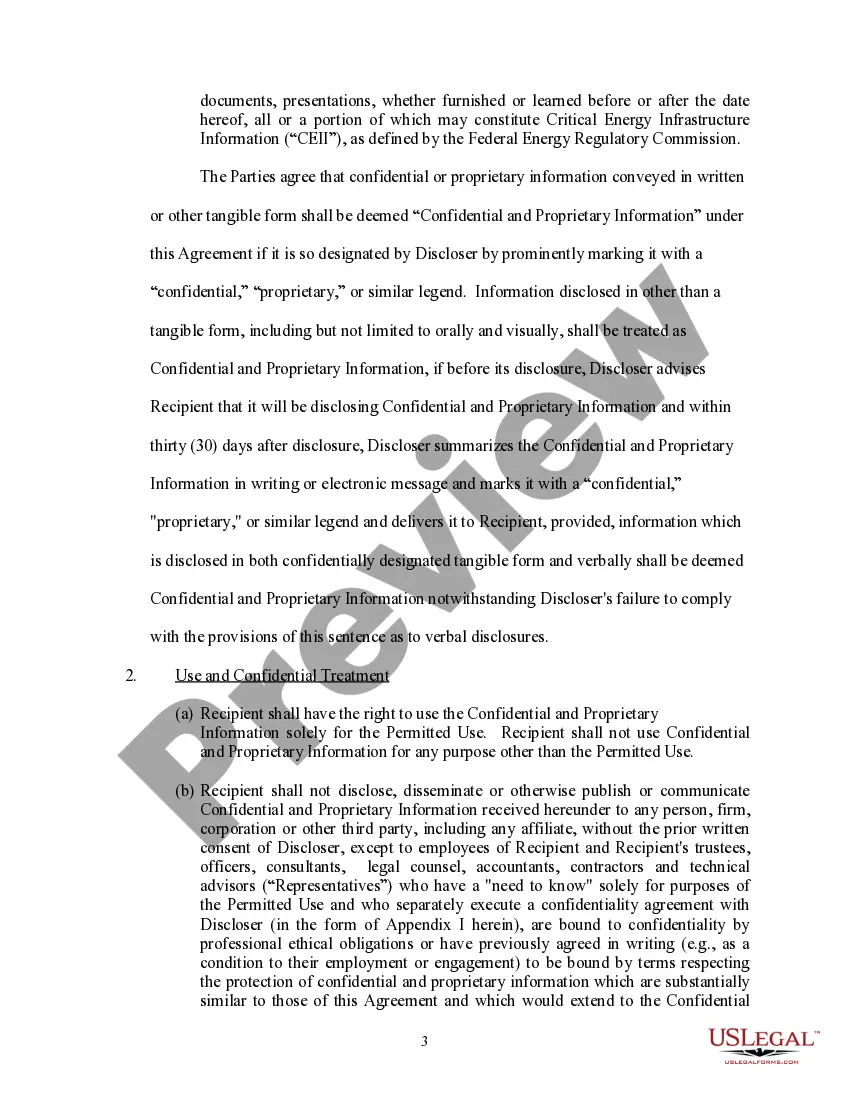 Preview Mutual Non-Disclosure Agreement with Public Authority