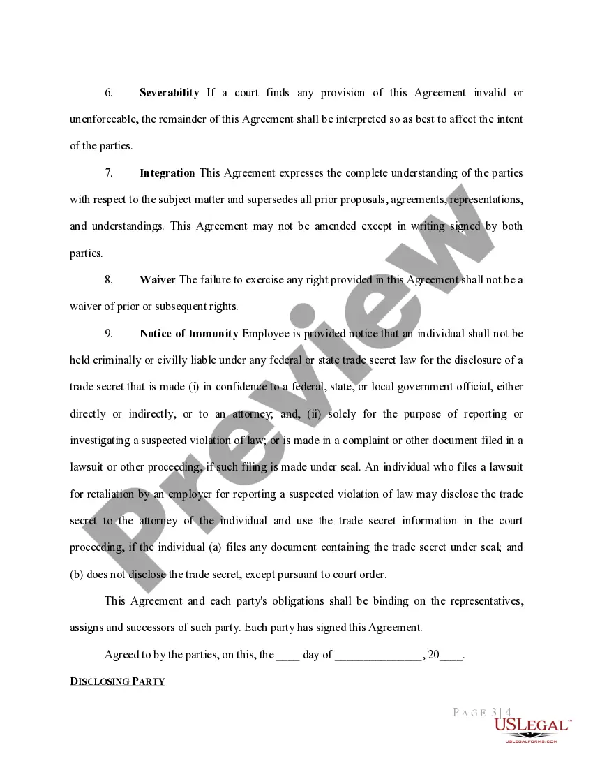 Get Basic NonDisclosure Agreement Preview Basic NonDisclosure Agreement
