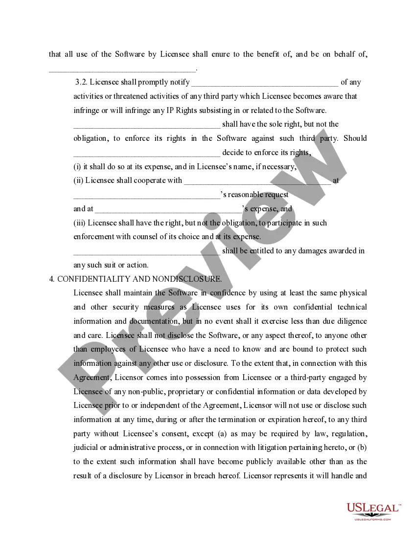 Get End User Agreement between Company and Software Provider Preview End User Agreement between Company and Software Provider