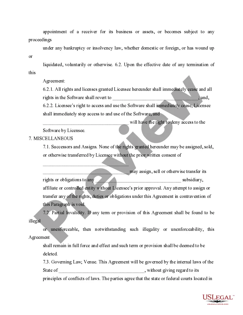Get End User Agreement between Company and Software Provider Preview End User Agreement between Company and Software Provider