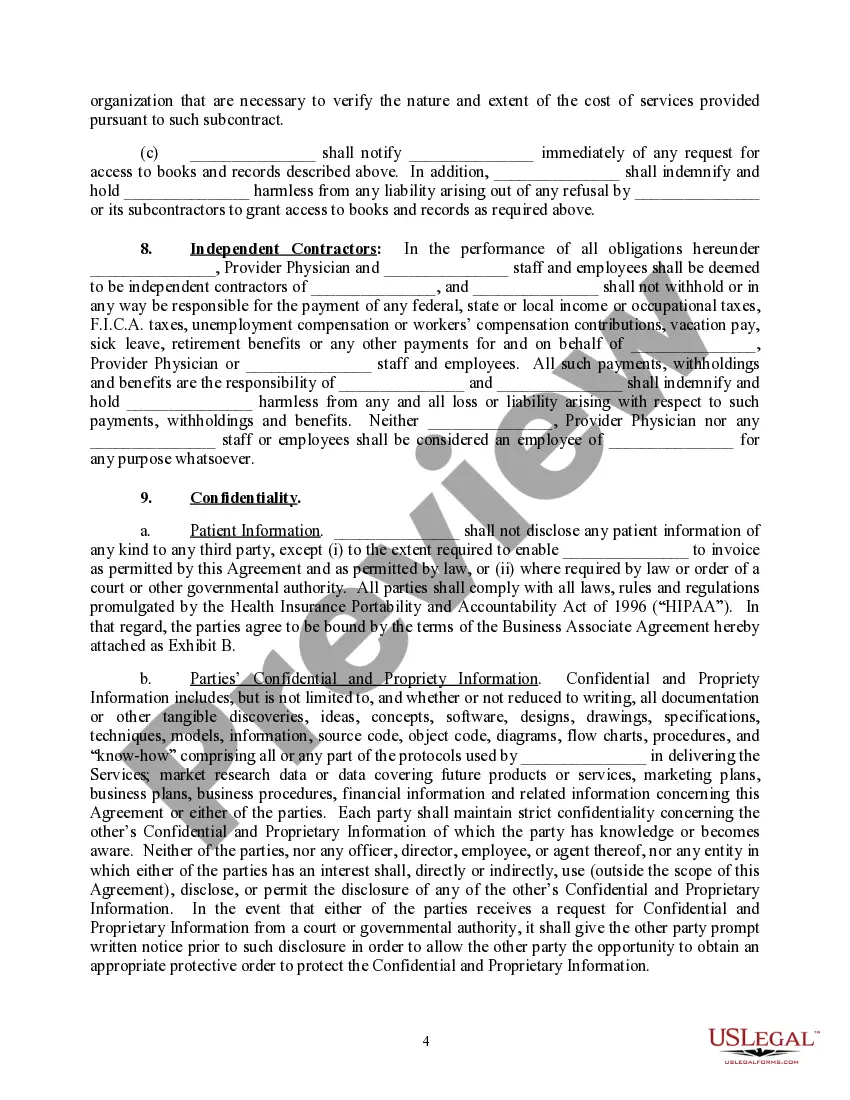 Preview Infection Prevention and Antimicrobial Stewardship Services Agreement